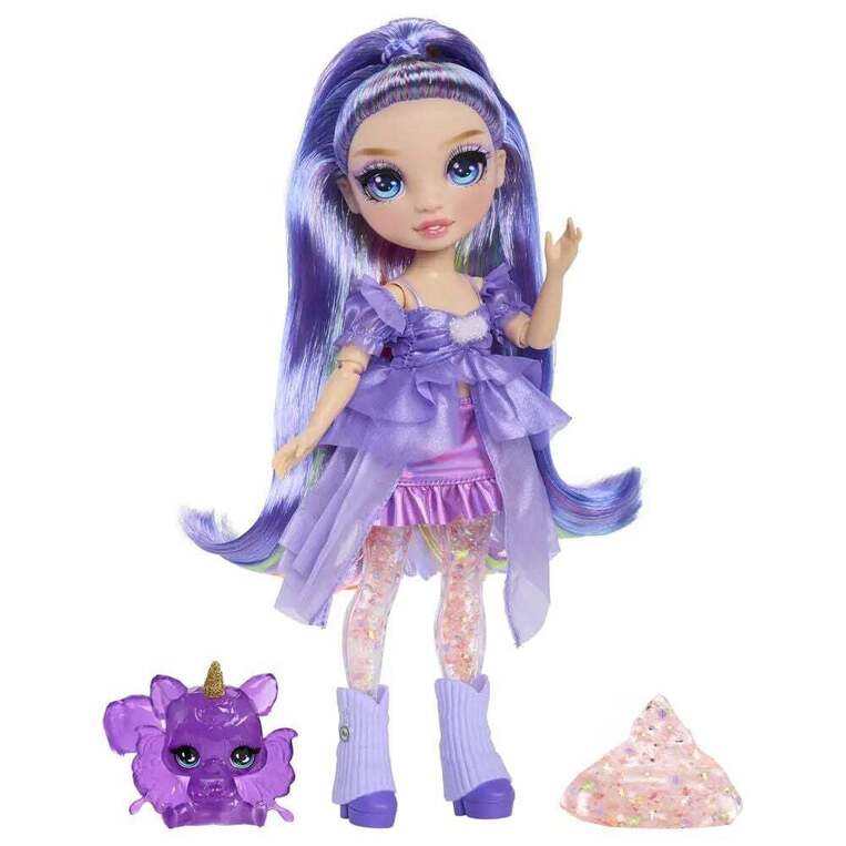 Rainbow High Rainbow Shimmers Violet Willow Fashion Doll - 122425EUC