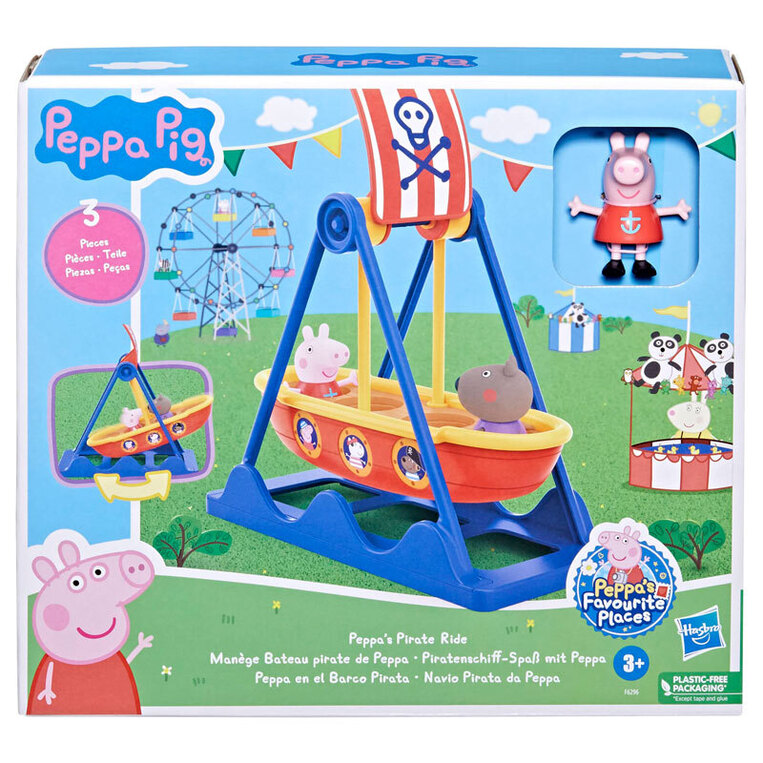 Peppa Pig Swinging Pirate Ship - F6296