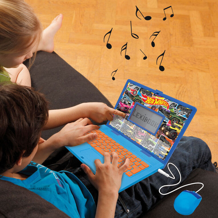 Lexibook Δίγλωσσο Εκπαιδευτικό Laptop Hot Wheels - JC598HWi8