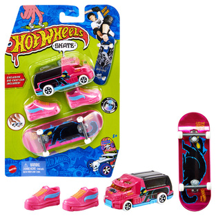 Hot Wheels Skate, Παπούτσια & Αυτοκινητάκι Animal Attack & HW Rapid Response - HGT79