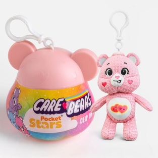 Care Bears Λούτρινο Με Κλιπ Έκπληξη 15cm Διάφορα Σχέδια - 1 τμχ - CAR11000