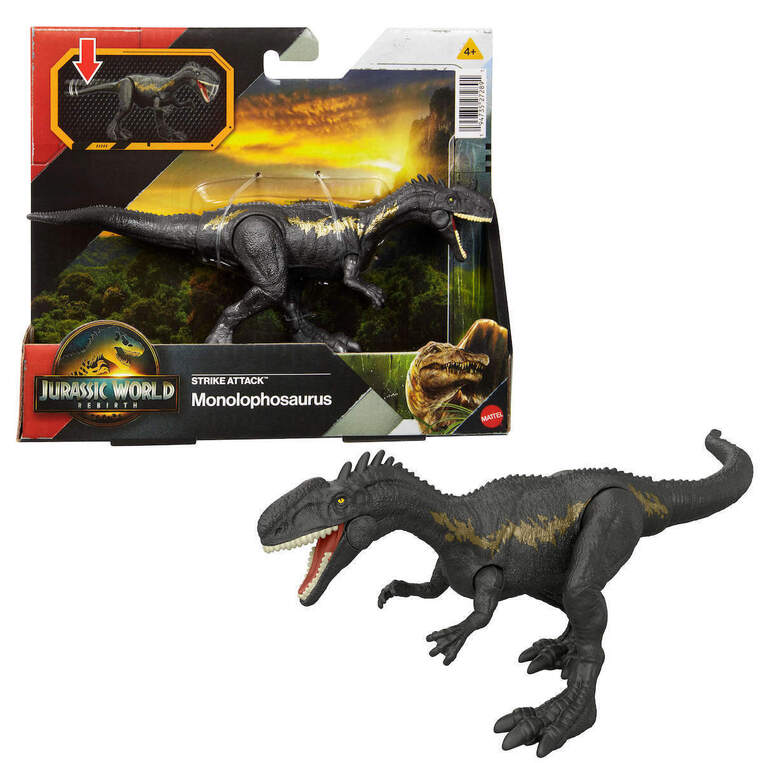Jurassic World Rebirth: Strike Attack - Monolophosaurus - JCL60