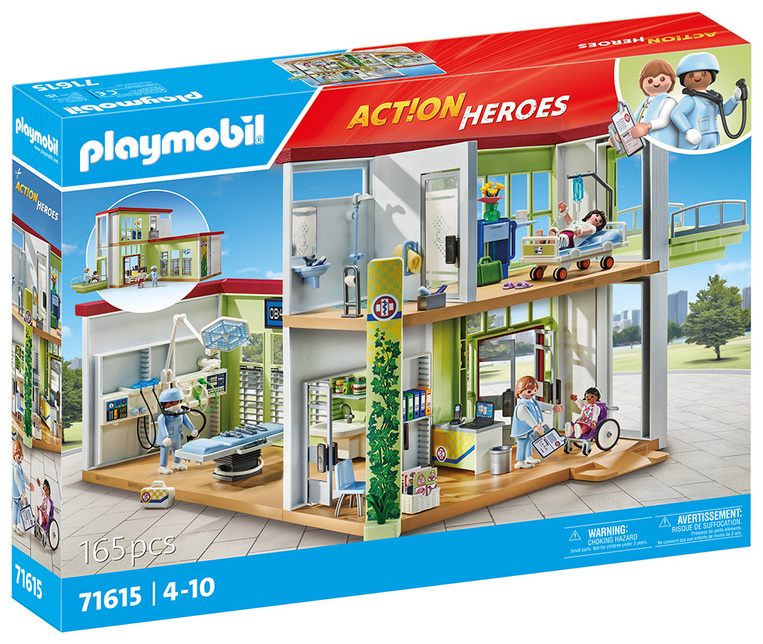Playmobil Action Heroes Ιατρικό Κέντρο - 71615