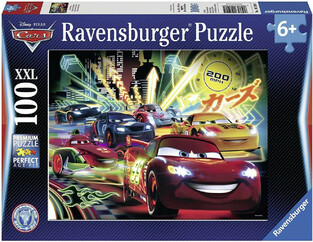 Ravensburger Παζλ 100 Τεμ Cars Neon - 05-10520