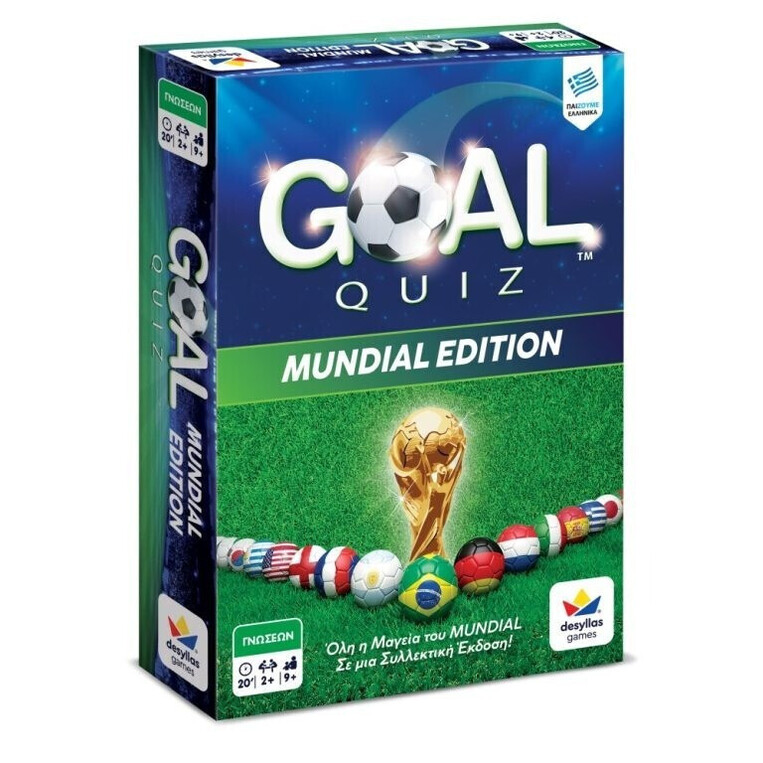 Επιτραπέζιο Δεσύλλας Goal Quiz Mundial Edition - 100809