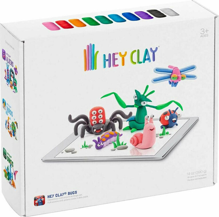 Hey Clay Claymates Έντομα Πολύχρωμος Πηλός - 440005
