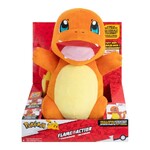Pokemon Λούτρινο Charmander Flame Action με Ήχους και Φως 25εκ. - PKW4186
