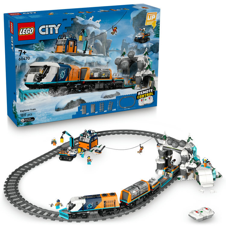 LEGO City Explorers' Arctic Polar Express Train - 60470