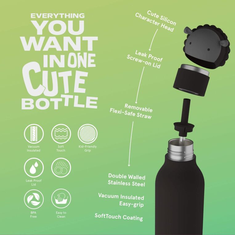 Asobu Bestie Black Sheep Παιδικό Παγούρι Θερμός 460ml - GRAF05882