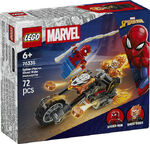 LEGO Super Heroes Spider-Man Vs. Ghost Rider Motorcycle - 76335