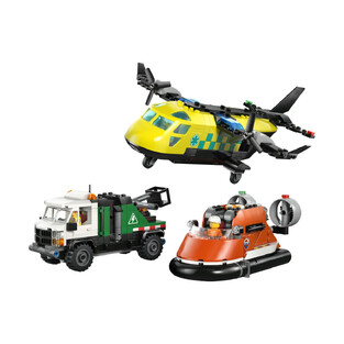 LEGO City Airplane, Service Truck & Hovercraft Remix - 60505