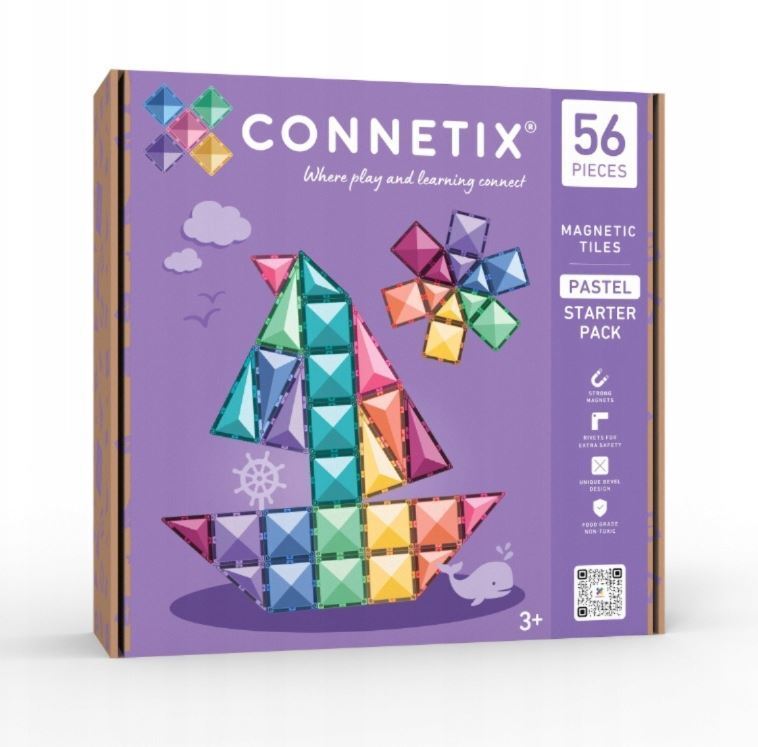 Connetic Pastel Starter Pack 56 Pcs - CT-P-00056-ST