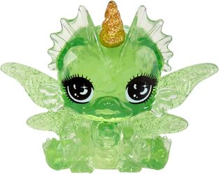 Rainbow High Littles Rainbow Fantasy Fairies - Emerald Hunter - 543404EUC