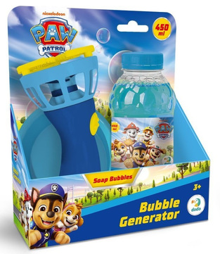 Μηχανή Για Σαπουνόφουσκες Paw Patrol 450ml - 200736