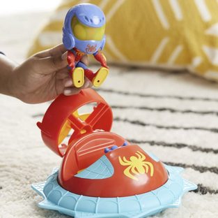 Spidey And His Amazing Friends Web-Spinners Spidey With Hover Spinner - F7252/F6775