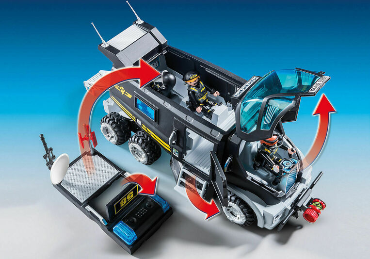 Playmobil City Action Θωρακισμένο Όχημα Ειδικών Αποστολών – 9360