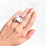 Hello Kitty Δαχτυλίδι Mε Lip Balm Σε Kουτάκι Έκπληξη 1τεμ. Διάφορα Σχέδια - HKTE6000