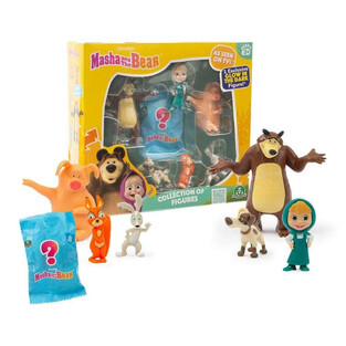 Masha & The Bear Σετ 7 Φιγούρες S2 - MHA31000