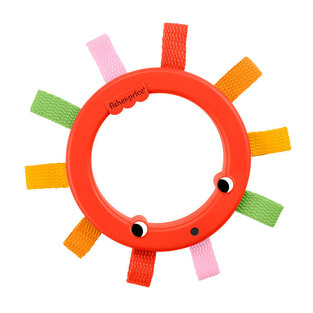 Fisher-Price Κουδουνίστρες Ζωάκια - Πορτοκαλί Ουράνιο Τόξο - JKW56
