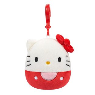 Squishmallows Sanrio Hello Kitty And Friends - Λούτρινο Μπρελόκ Hello Kitty 9εκ - SQSN00270