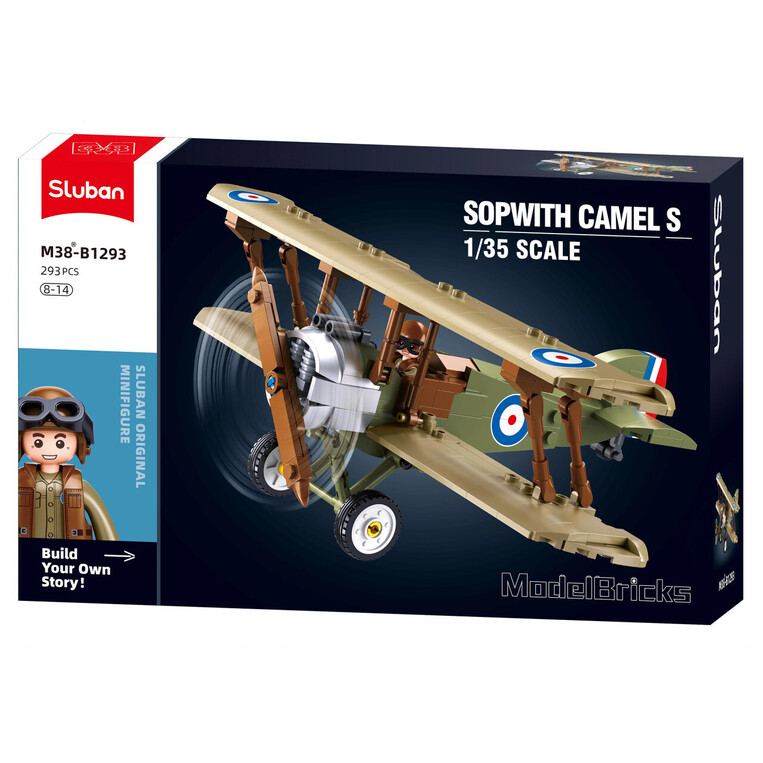 Sluban Sopwith Camel S 1/35 Set - M38-B1293