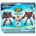 Transformers EarthSpark Cyber-Combiner Set Terran Twitch & Robby Malto - F8438