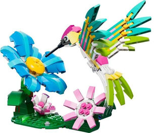 LEGO Creator 3 in 1 Wild Animals: Colorful Hummingbird - 31384