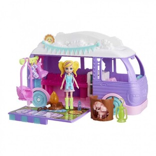 Polly Pocket Glamping Τροχόσπιτο Σετ Παιχνιδιού - JCC32