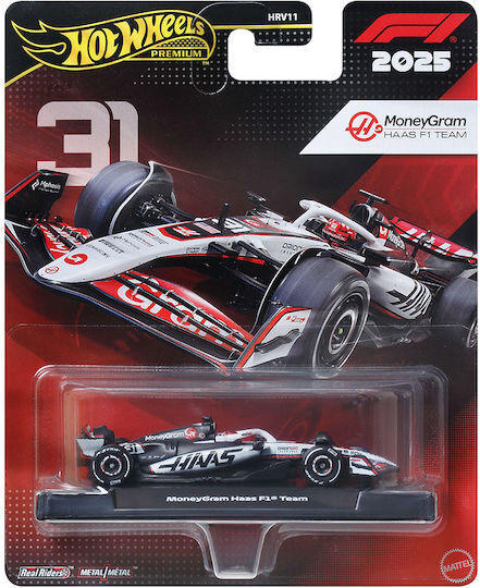 HW Premium Formula 1 2025 Moneygram Haas (#31) - JKD78