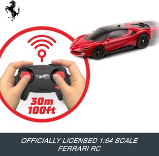 Hot Wheels RC Ferrari SF90 Stradale Assetto Fiorano 1:64 - JGD09