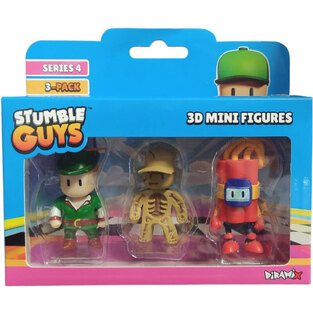 Stumble Guys Series 4 | 3D Mini Figures 3 Pack Διάφορα Σχέδια - FK40003