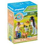 Playmobil Country Οικογένεια Με Γατούλες - 71309