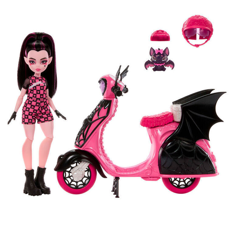 Monster High “Draculaura Vamptastic Scooter Playset” - JDR61