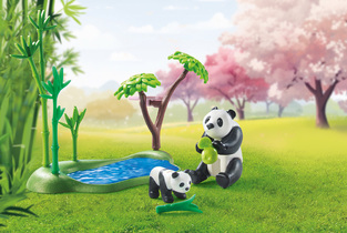 Playmobil My Life Ασιατικός Κήπος Με Κιόσκι Και Πάντα - 71762