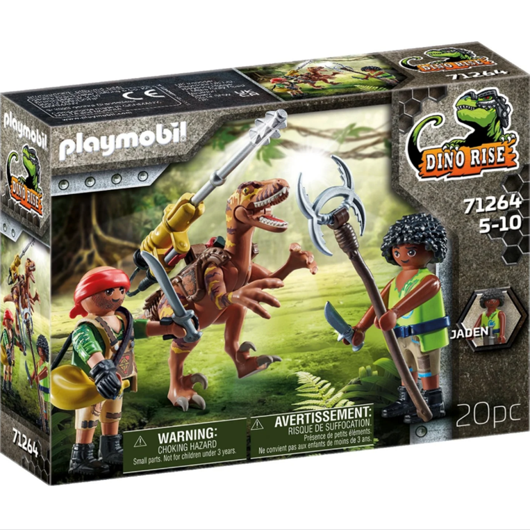 Playmobil Dino Rise - Δεινόσαυροι Δεινόνυχος Και Εξερευνητές - 71264