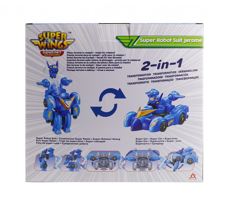 Super Wings Super Pet Robot Suit Jerome - 770353