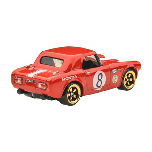 Hot Wheels Silver Series Rally Racers Honda S800 Racing - JKX62