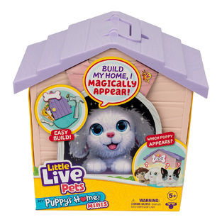 Little Live Pets My Puppy’s Home Mini Playset – Μωβ Σπιτάκι Mε Κουταβάκι Έκπληξη - LLP26617