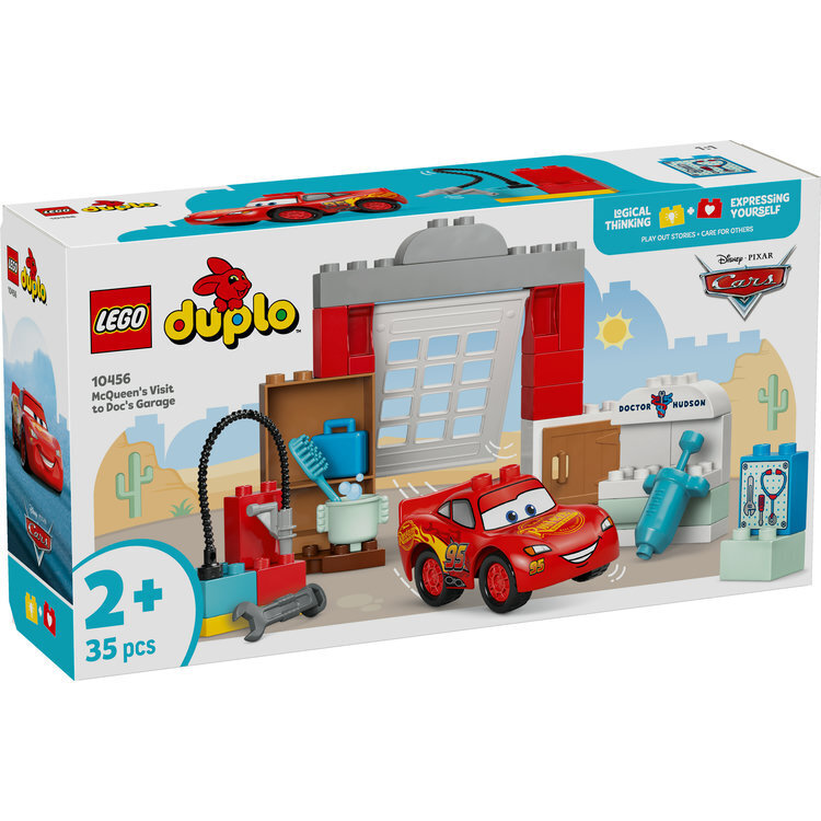 LEGO Dublo Mcqueen's Visit To Doc's Garage - 10456 