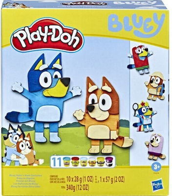 Play-Doh Bluey Make and Mash Costumes Playset - F4374