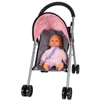 Bambolina Amore Καρότσι με αξεσουάρ & Κούκλα 29cm - BD2118