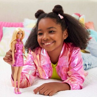 Barbie Fashionistas Doll #230 Mε Ξανθά Μαλλιά Kαι Φόρεμα Καρδιά- HYT88