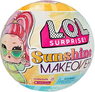 L.O.L. Surprise Sunshine Μεταμόρφωση Κούκλα με 8 Εκπλήξεις - 589402EUC