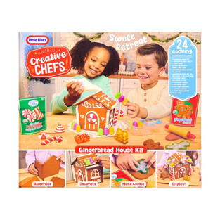 Little Tikes Creative Chefs Gingerbread House Kit - 643446EUC
