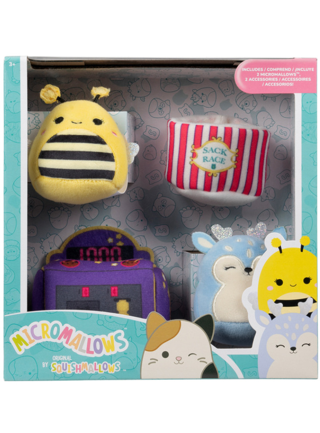 Λούτρινα Squishmallows - Micromallows: Game On (6cm) - SQMM0017