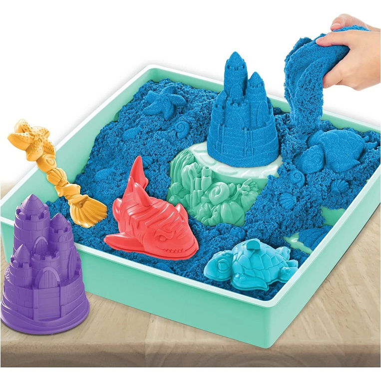 Kinetic Sand: Sandbox Set - Blue - 6067800