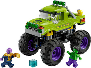 Lego The Hulk Truck Vs Thanos 