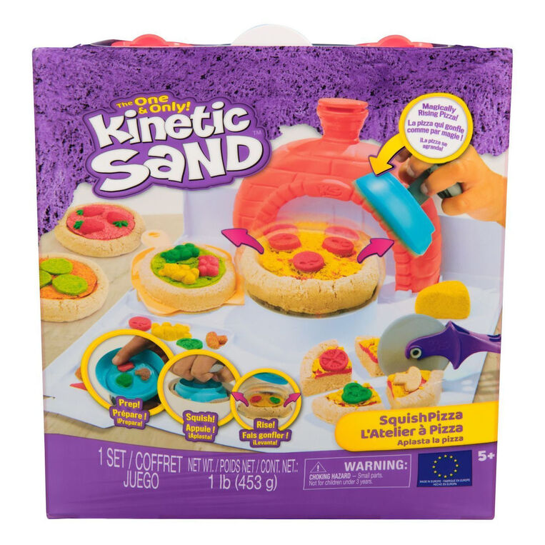 Kinetic Sand: Squish Pizza Set - 6072551