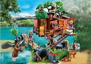 Playmobil Wild Life Μεγάλο Δεντρόσπιτο - 5557