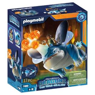 Playmobil Dream Works Dragon-Plowhorn & D'Angelo - 71082